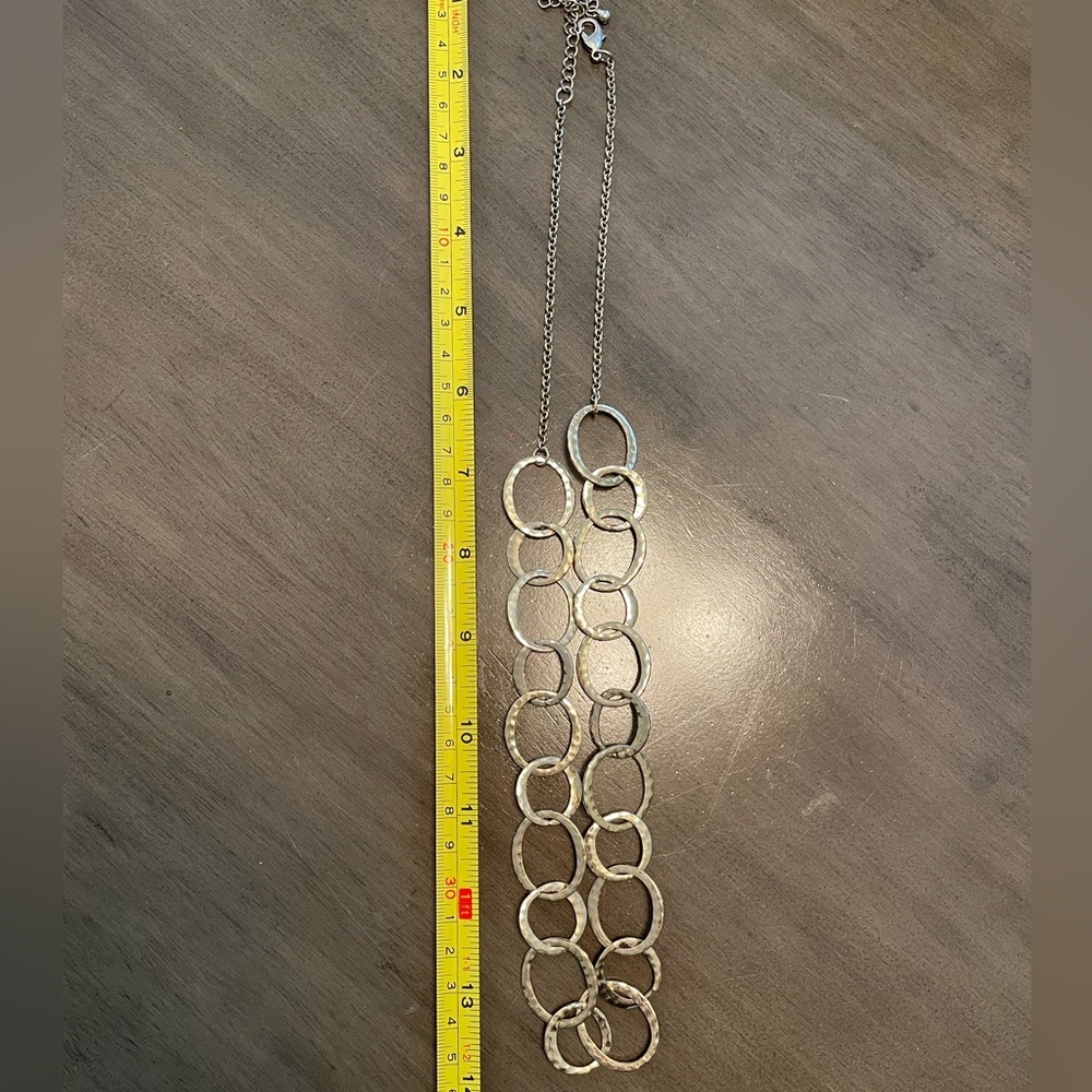 Gold plated costume jewelry necklace